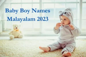Baby Boy Names Malayalam