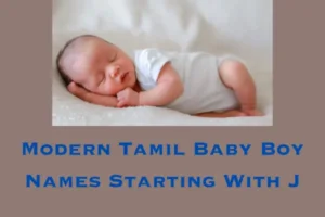 Tamil Baby Boy Names Starting With J