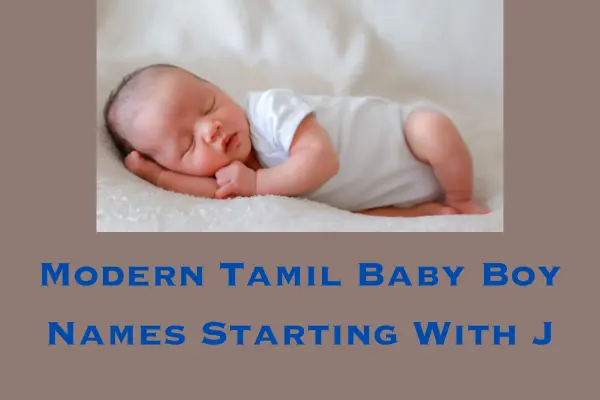 Tamil Baby Boy Names Starting With J